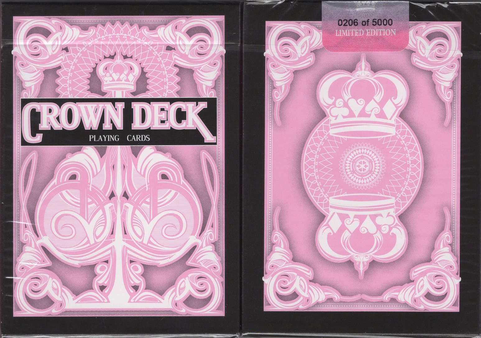 PlayingCardDecks.com-Crown Deck Pink Playing Cards USPCC