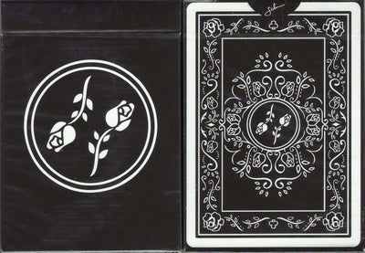 PlayingCardDecks.com-Black Roses Playing Cards USPCC