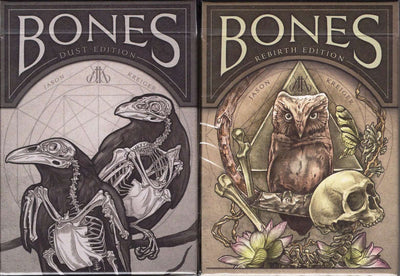 PlayingCardDecks.com-Bones Playing Cards USPCC: 2 Deck Set