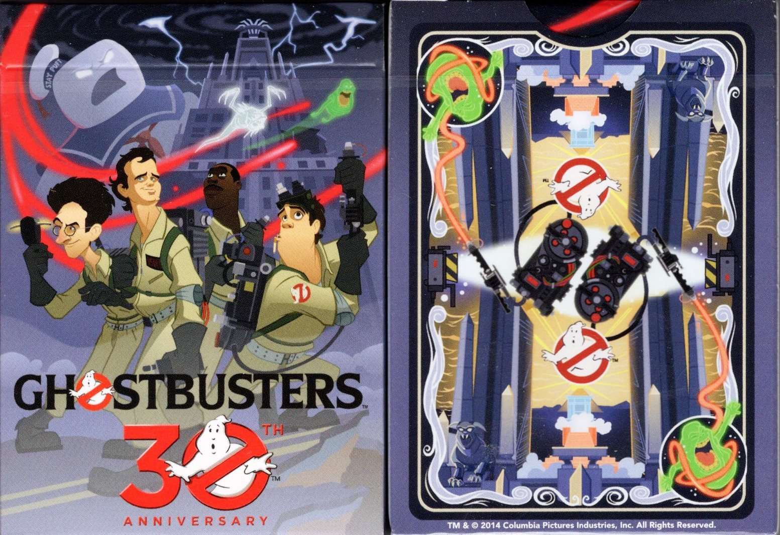 PlayingCardDecks.com-Ghostbusters 30th Anniversary Playing Cards USPCC