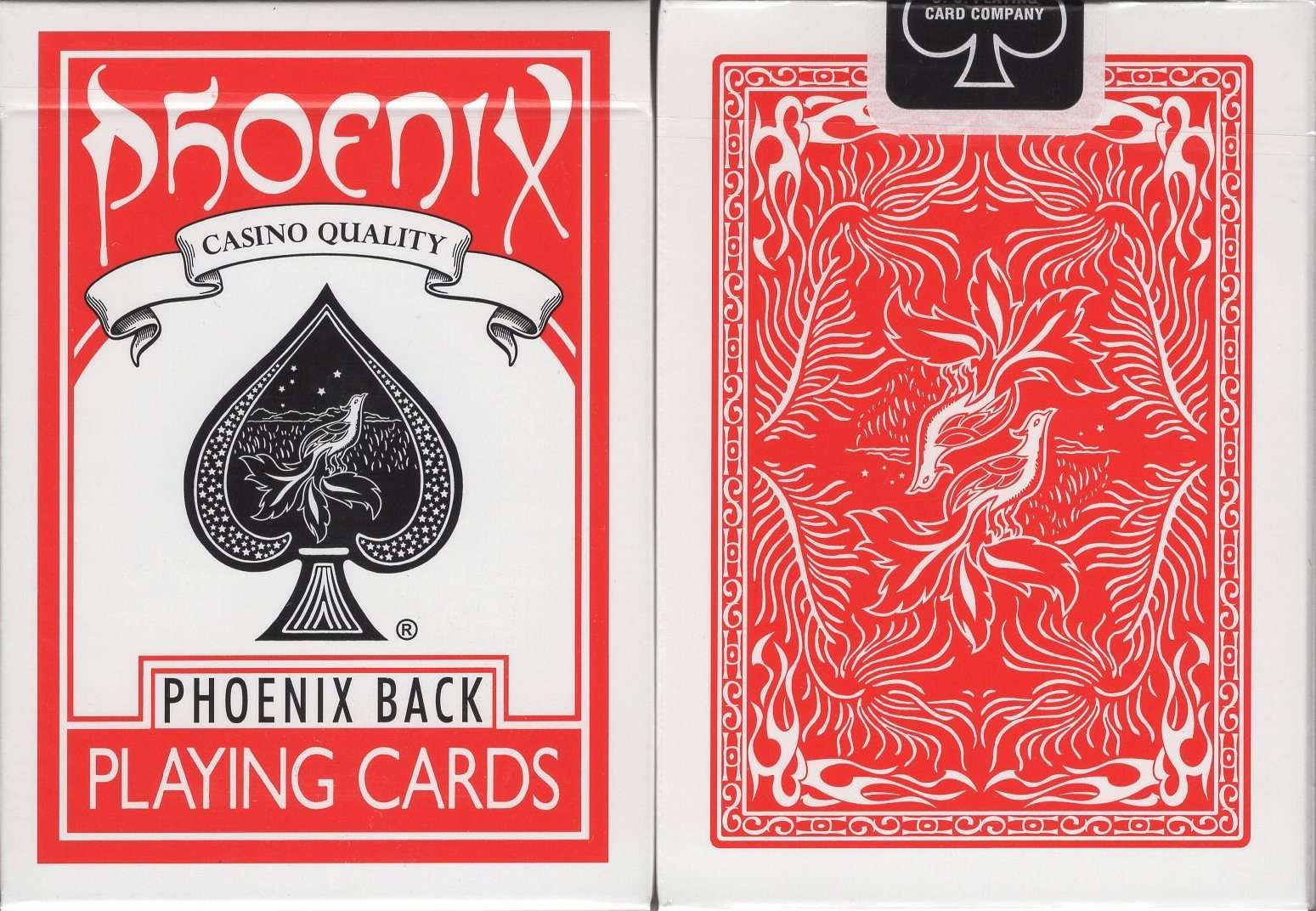 PlayingCardDecks.com-Phoenix Playing Cards USPCC: Red