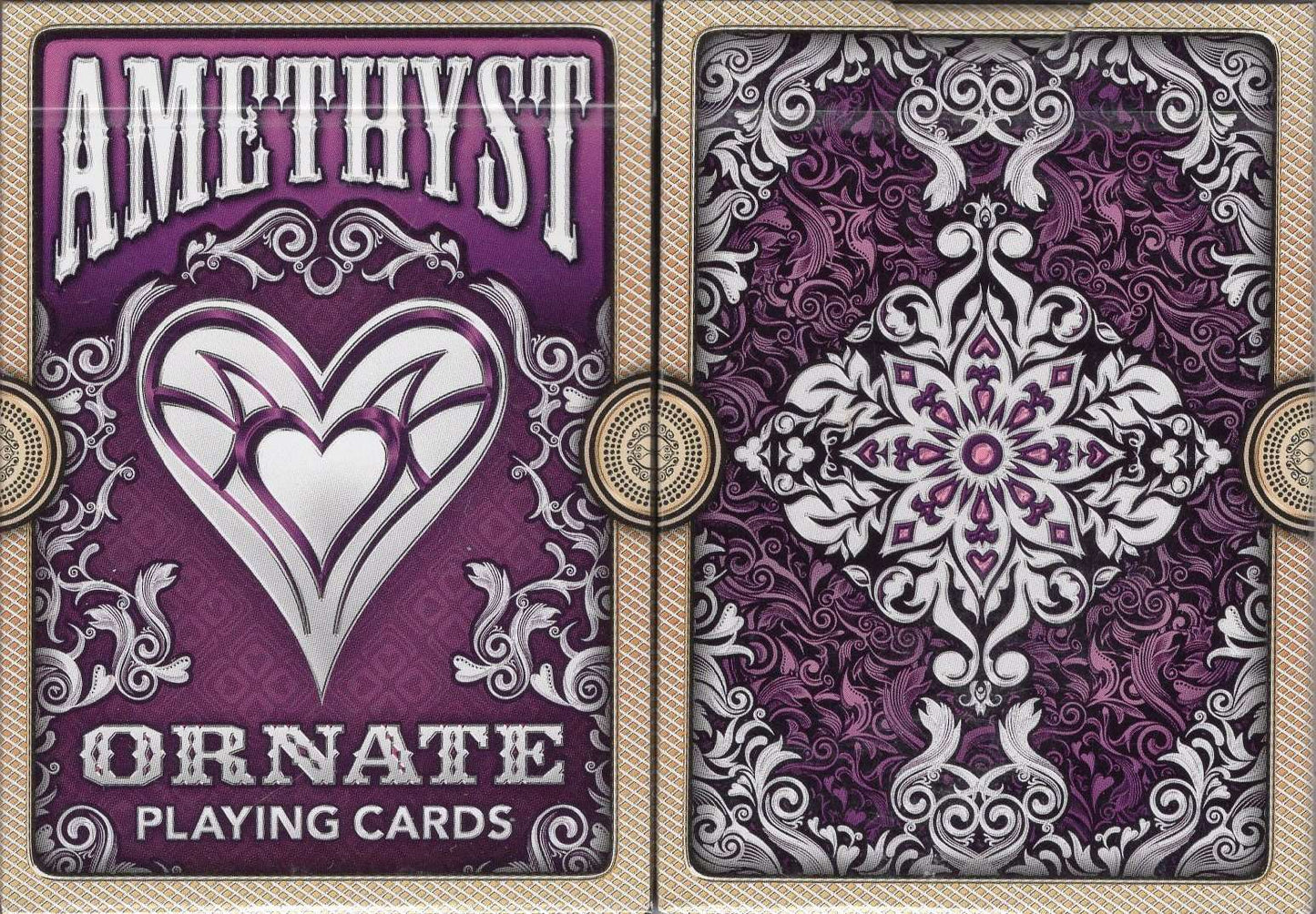 PlayingCardDecks.com-Ornate Original Playing Cards USPCC - Amethyst & Emerald