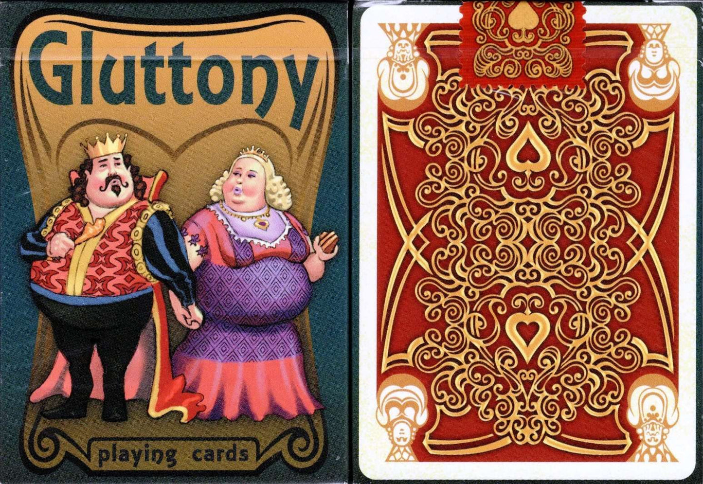 PlayingCardDecks.com-Gluttony Playing Cards USPCC