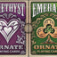 PlayingCardDecks.com-Ornate Original Playing Cards USPCC - Amethyst & Emerald