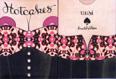 PlayingCardDecks.com-Hotcakes Black Playing Cards USPCC