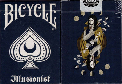 PlayingCardDecks.com-Illusionist Dark Bicycle Playing Cards