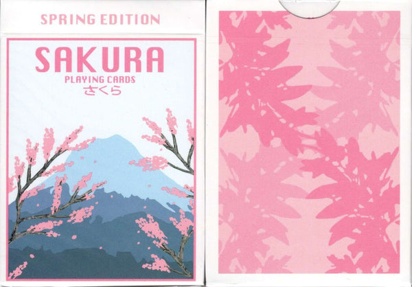Sakura Spring Playing Cards USPCC | PlayingCardDecks.com