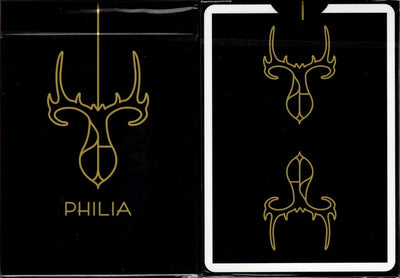 PlayingCardDecks.com-Gold Philia Playing Cards USPCC