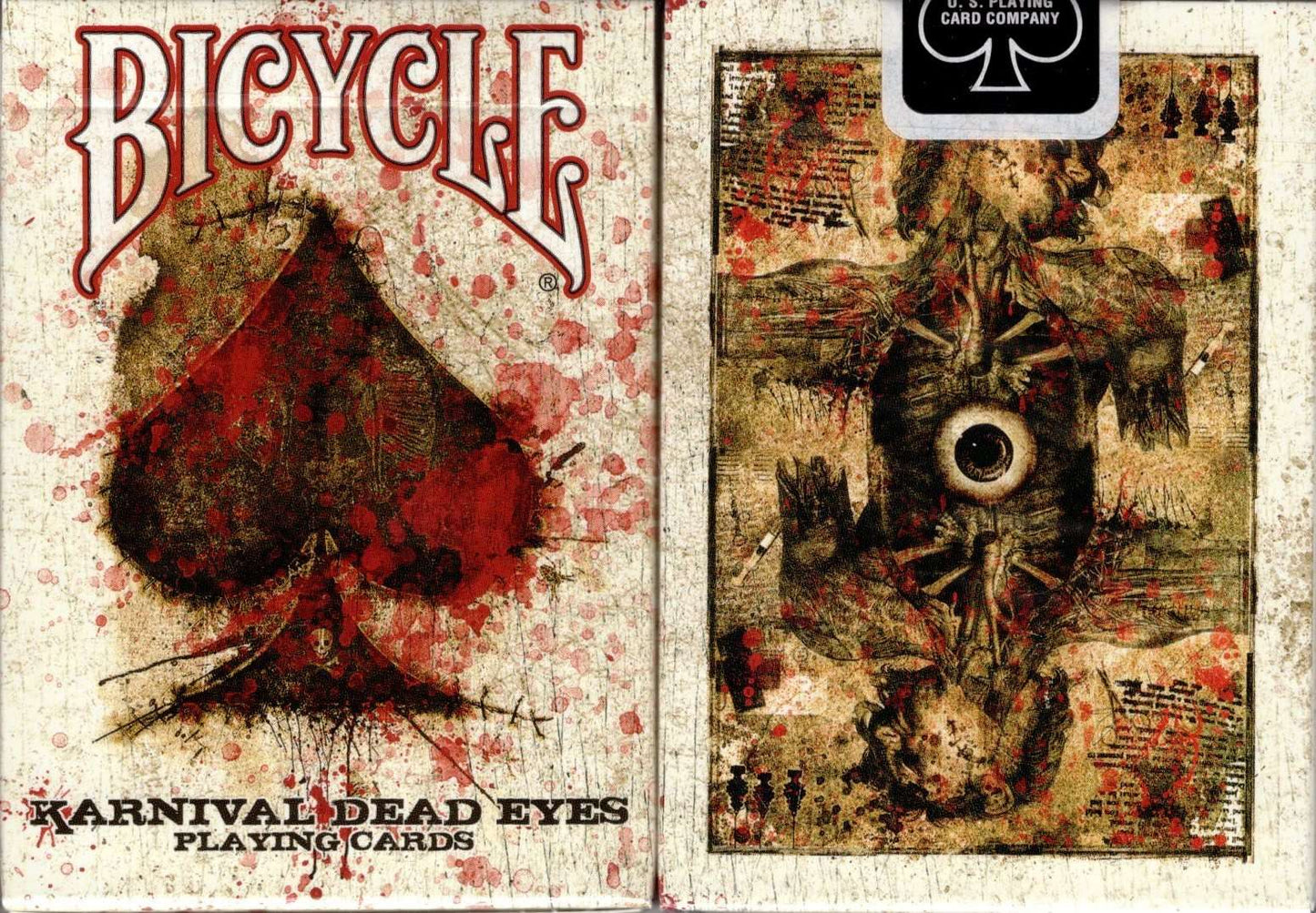 PlayingCardDecks.com-Karnival Dead Eyes Bicycle Playing Cards