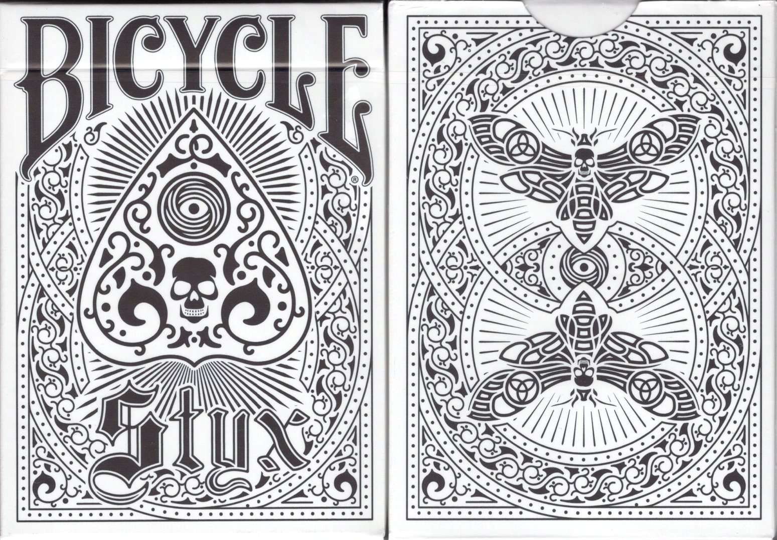 PlayingCardDecks.com-Styx White Bicycle Playing Cards
