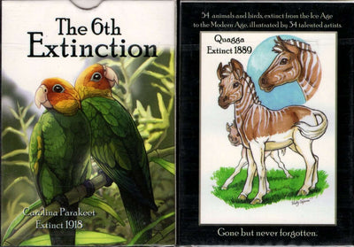 PlayingCardDecks.com-The 6th Extinction Playing Cards TMCards