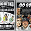 Chicago South Side Baseball Heroes Playing Cards