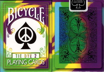 PlayingCardDecks.com-Tie Dye v2 Bicycle Playing Cards