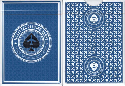 PlayingCardDecks.com-Jetsetter Premier Altitude Blue v2 Playing Cards EPCC