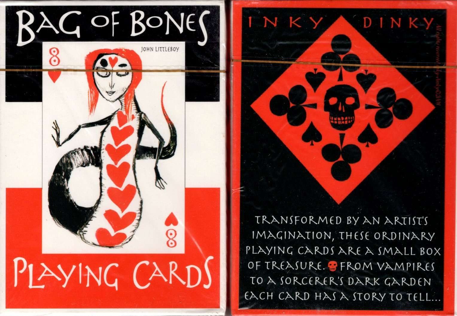 PlayingCardDecks.com-Bag of Bones Playing Cards