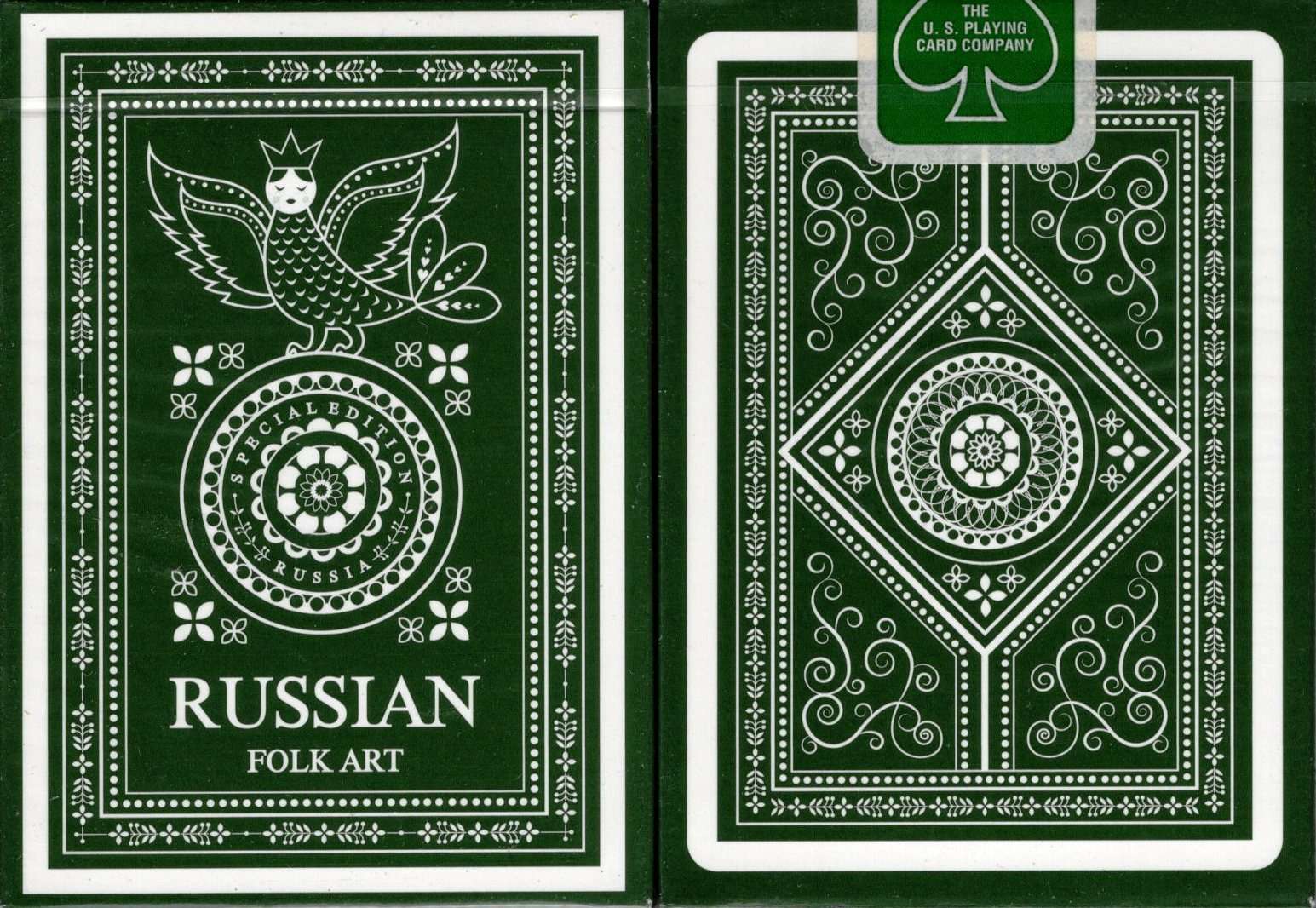 PlayingCardDecks.com-Russian Folk Art Special Edition Playing Cards USPCC