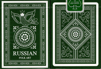 PlayingCardDecks.com-Russian Folk Art Special Edition Playing Cards USPCC