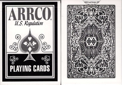 PlayingCardDecks.com-ARRCO White Playing Cards USPCC