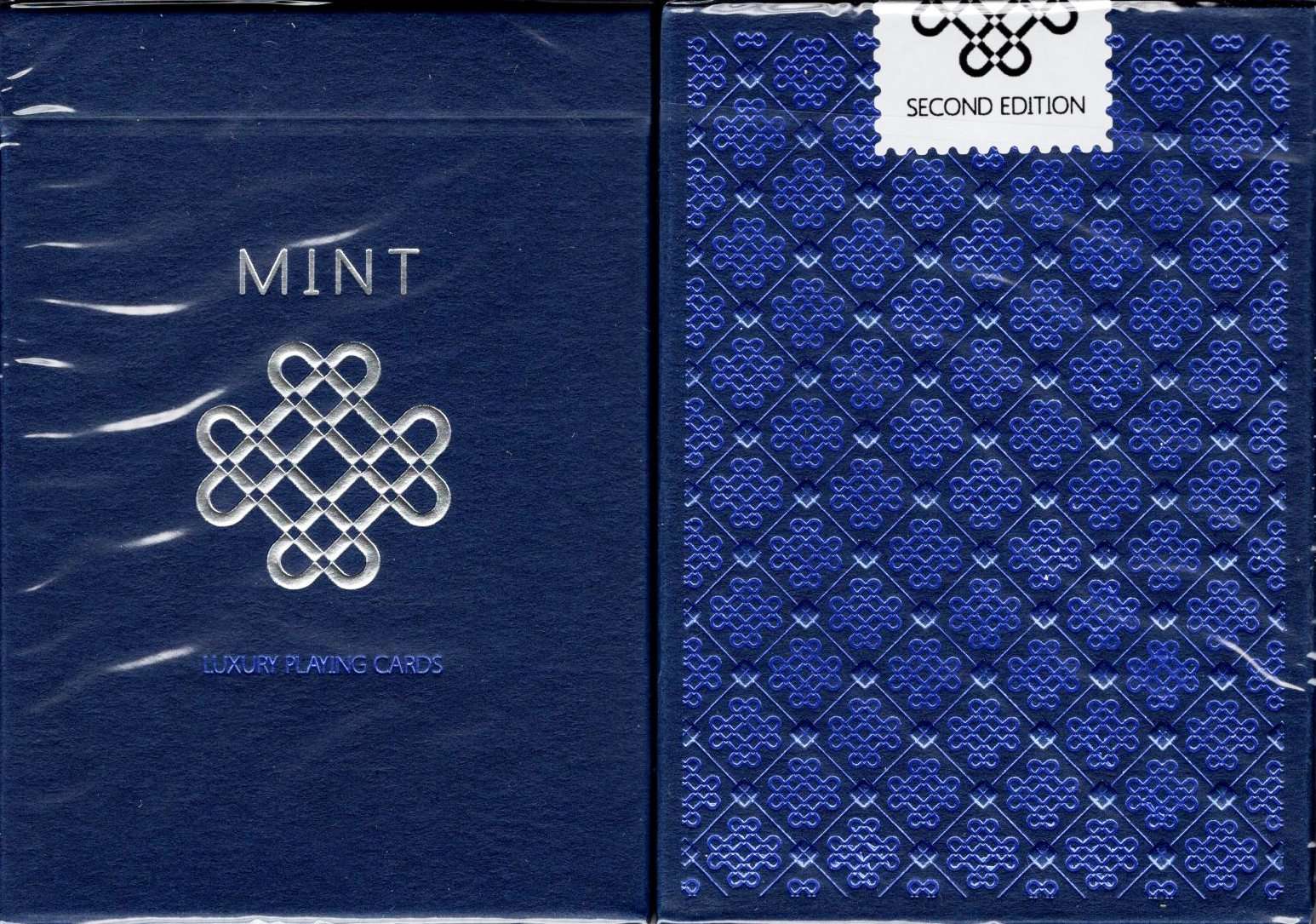 PlayingCardDecks.com-Mint v2 Marked Playing Cards USPCC: Blueberry