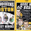Boston Hockey Heroes Playing Cards
