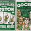 Boston Basketball Heroes Playing Cards