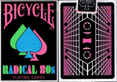 PlayingCardDecks.com-Radical 80s v2 Bicycle Playing Cards