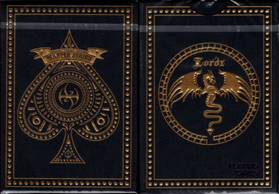 PlayingCardDecks.com-Dark Lordz Deluxe Royale Purple Playing Cards USPCC