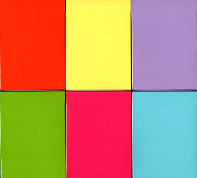 PlayingCardDecks.com-Steel v2 Playing Cards USPCC - 6 Colors