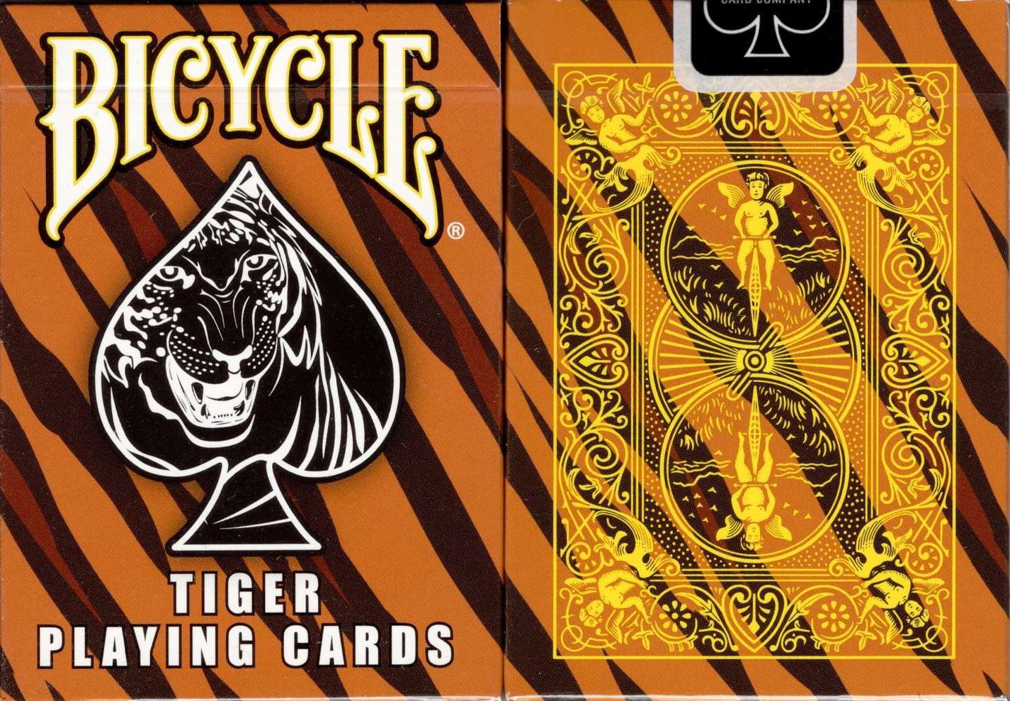 bicycle white tiger deck