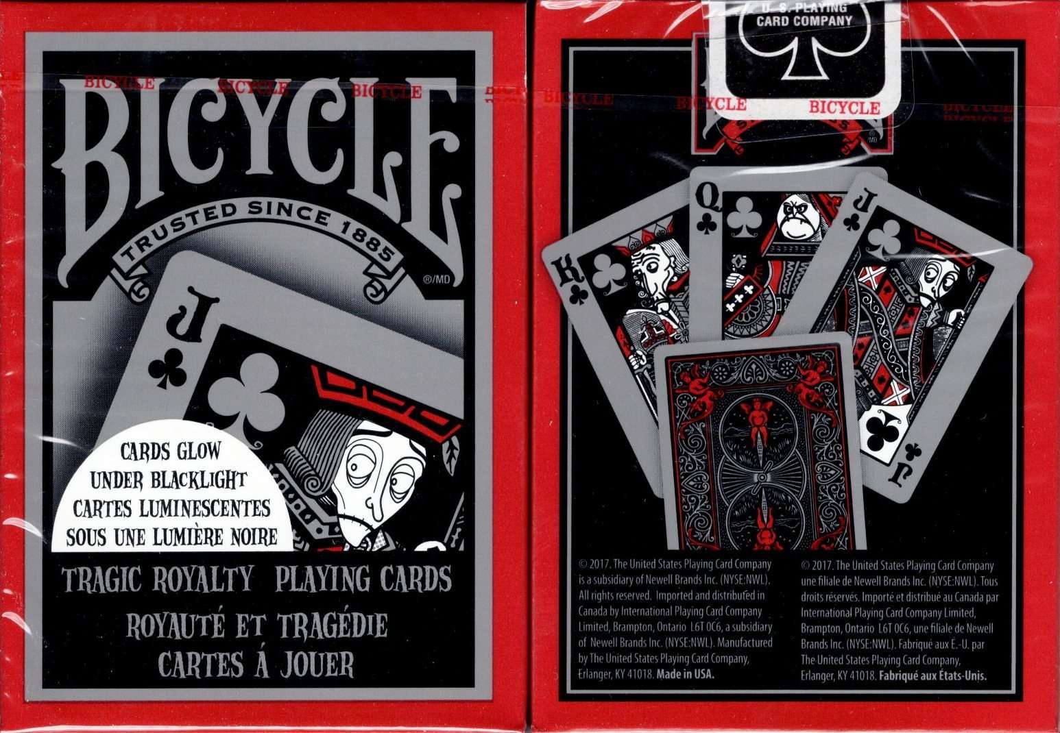 PlayingCardDecks.com-Tragic Royalty Bicycle Playing Cards