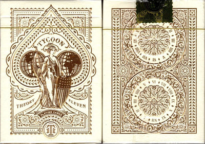 PlayingCardDecks.com-Tycoon Ivory Playing Cards USPCC
