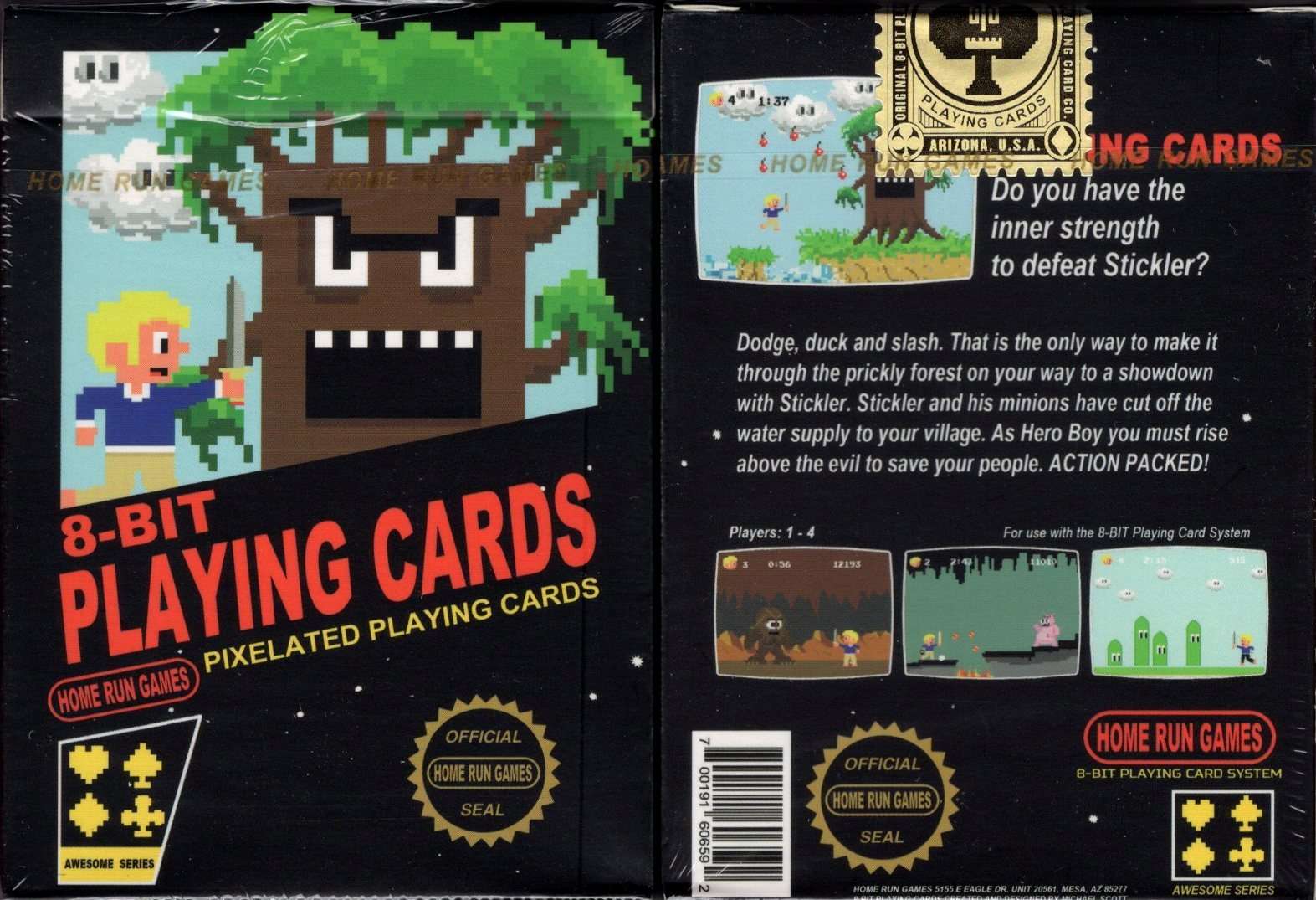 PlayingCardDecks.com-8-Bit Original Playing Cards
