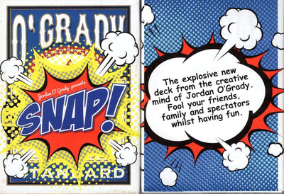 PlayingCardDecks.com-Snap! Novelty "Exploding" Blue Bicycle Playing Cards