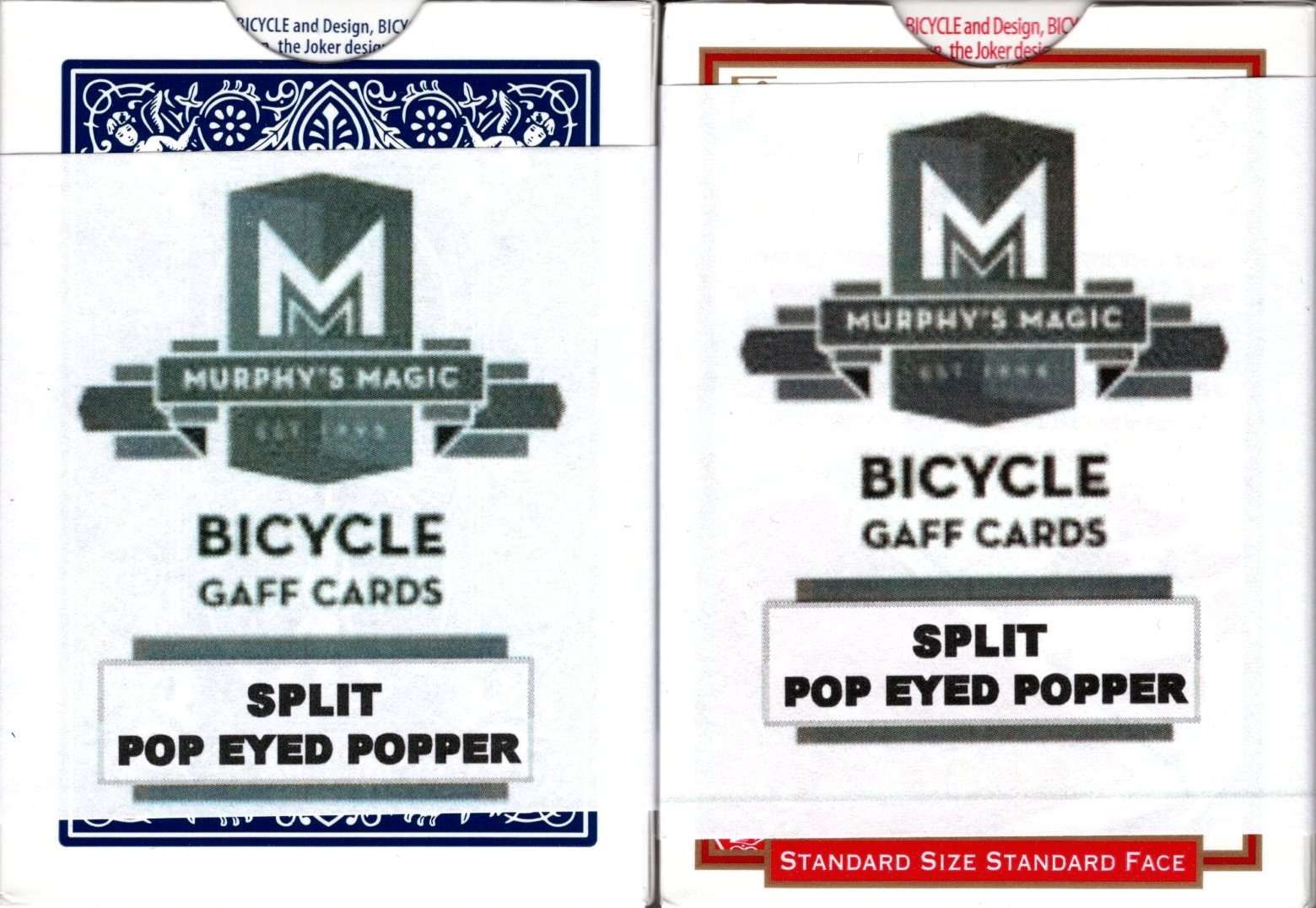 Pop Eyed Popper Deck, Bicycle Rider Back Playing Cards, Magic Pop Eyed Popper Deck, Bicycle Rider Back Playing Cards, Magic