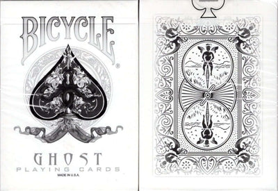 PlayingCardDecks.com-Ghost White Bicycle Playing Cards