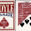 PlayingCardDecks.com-Hoyle 100% Plastic Red Playing Cards