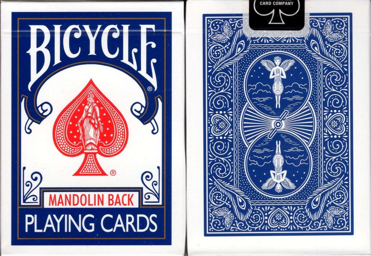 GT Speedreader Marked Deck – Jeu De Cartes à Marques – Dos Bleu Mandoline – Pour Magicien Débutant Ou Pro