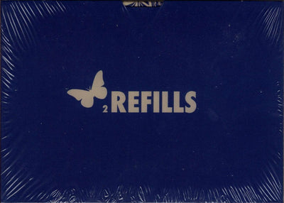 PlayingCardDecks.com-Butterfly Refills Blue Playing Cards 2 Deck Pack Cartamundi