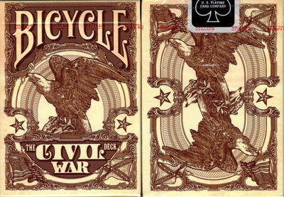 PlayingCardDecks.com-Civil War Red Bicycle Playing Cards