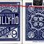 PlayingCardDecks.com-Tally-Ho Fan Back Blue Playing Cards