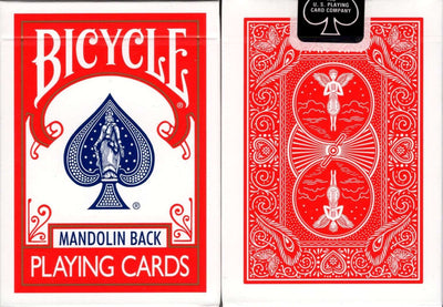 PlayingCardDecks.com-Mandolin 809 Back Red Bicycle Playing Cards