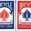 PlayingCardDecks.com-Mandolin 809 Red & Blue Back 2 Deck Set Bicycle Playing Cards