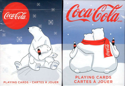 PlayingCardDecks.com-Coca-Cola Coke Holiday Polar Bear Playing Cards USPCC