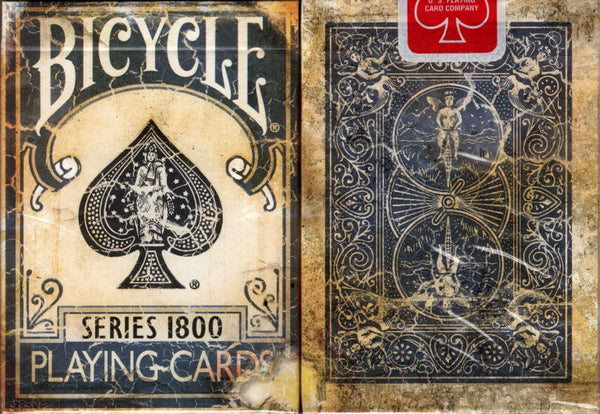 1800 Vintage Blue Bicycle Playing Cards Deck | PlayingCardDecks.com
