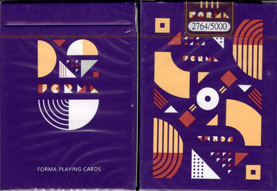 PlayingCardDecks.com-FORMA Purple Playing Cards TCC