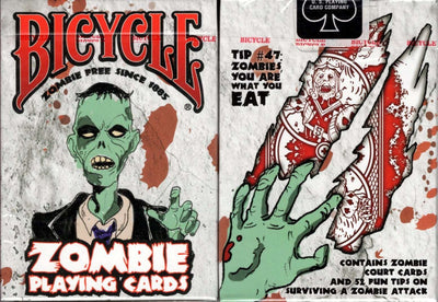 PlayingCardDecks.com-Zombie Bicycle Playing Cards