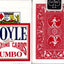 PlayingCardDecks.com-Hoyle Jumbo Index Red Playing Cards