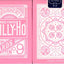 PlayingCardDecks.com-Reverse Fan Pink Back Tally-Ho Playing Cards