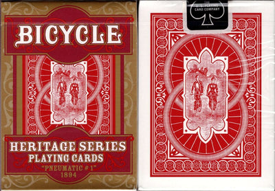 PlayingCardDecks.com-Pneumatic #1 1894 Heritage Series Bicycle Playing Cards