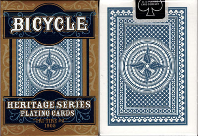 PlayingCardDecks.com-Tri-Tire #2 1905 Heritage Series Bicycle Playing Cards